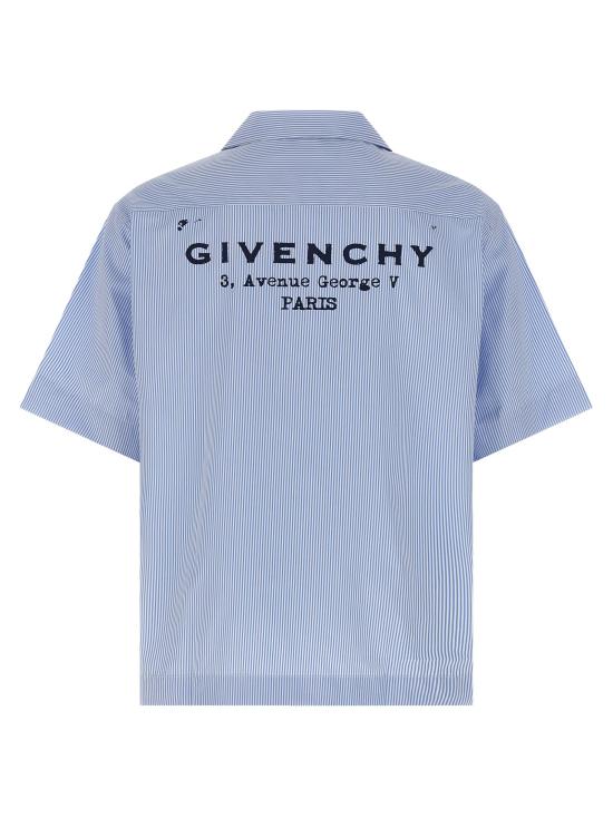 25FW 지방시 반팔 셔츠 BM616J123T128 - GIVENCHY