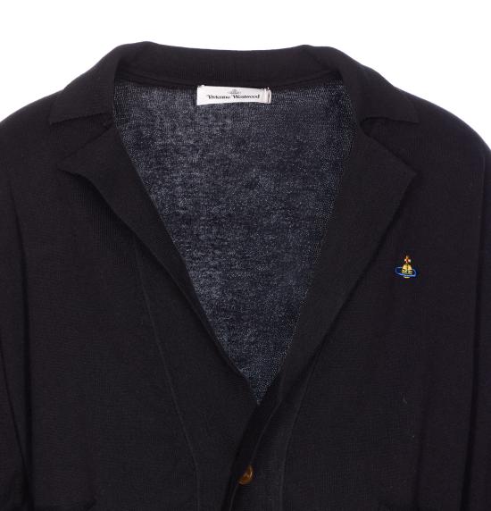 25FW 비비안웨스트우드 SAMUEL 사무엘 가디건 2701002M Y001VN401 Black - VIVIENNE WESTWOOD