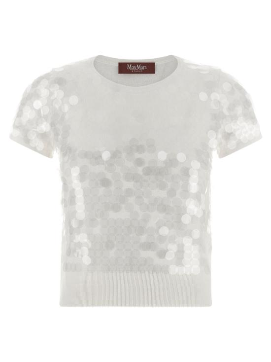 25FW 막스마라 스튜디오 스웨터 2526366091600001 White