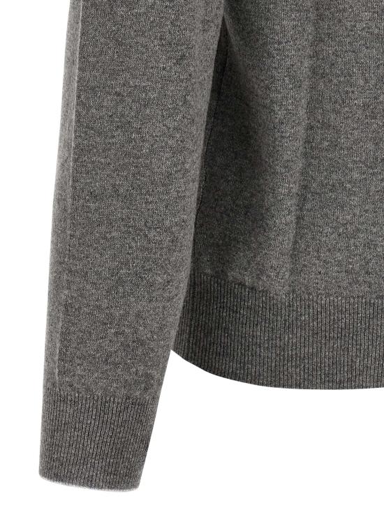 26FW 브루넬로 쿠치넬리 캐시미어 터틀넥 M2200103CF423 Gray - BRUNELLO CUCINELLI