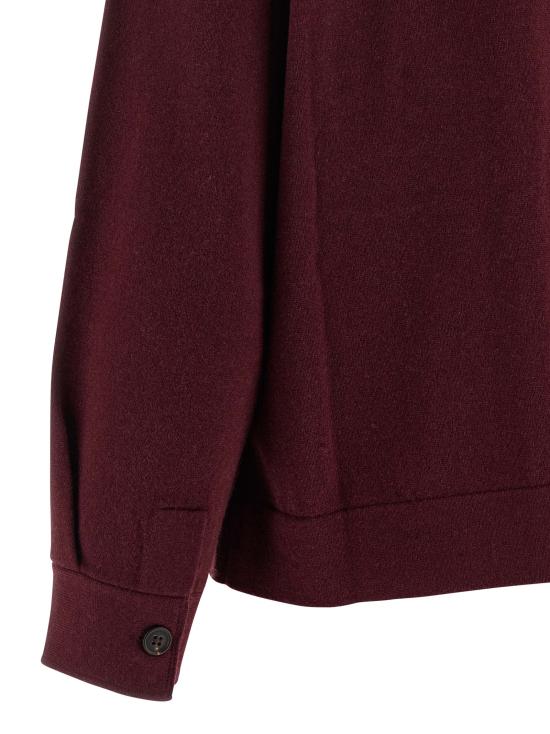 25FW 브루넬로 쿠치넬리 블라우스 M16223206PC9663 Bordeaux - BRUNELLO CUCINELLI