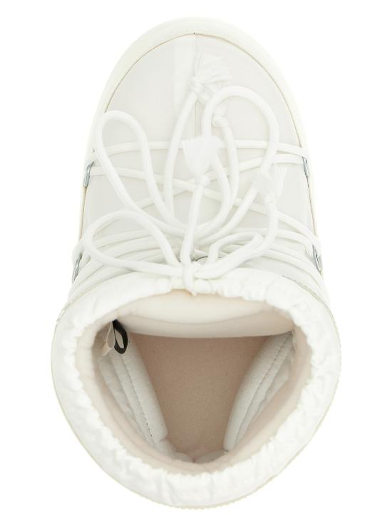 26FW 문부츠 아이콘 나일론 로우 부츠 80D1409340A009 White - MOON BOOT
