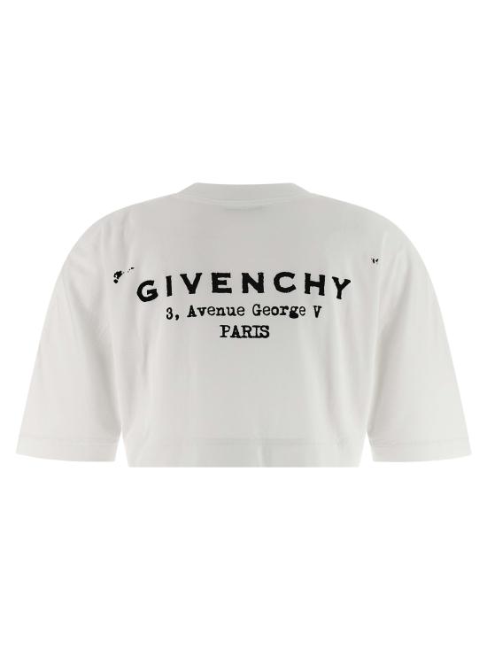 26SS 지방시 반팔 티셔츠 BW70FKP75N100 White - GIVENCHY