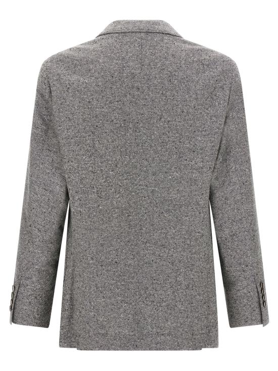 25FW 브루넬로 쿠치넬리 수트 세트 MV418LDBH2C251 Gray - BRUNELLO CUCINELLI