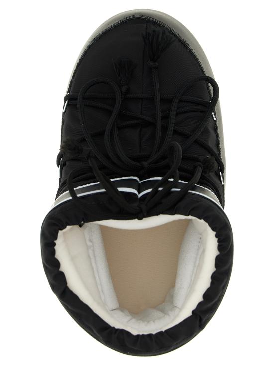 26FW 문부츠 아이콘 나일론 로우 부츠 80D1409340N001 Black - MOON BOOT