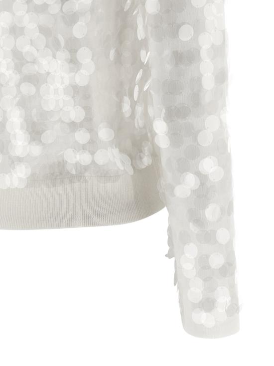 25FW 막스마라 스튜디오 가디건 2526346051600001 White - MAX MARA STUDIO