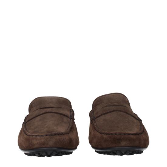 25FW 토즈 시티 고미노 스웨이드 드라이빙 슈즈 XXM42C00640RE0S800 - TODS