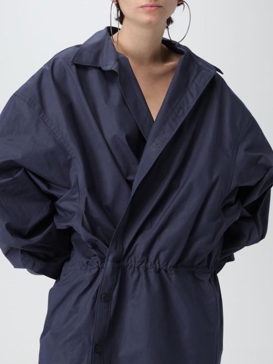 25SS 발렌시아가 블라우스 814136TRM17 4530 Blue - BALENCIAGA