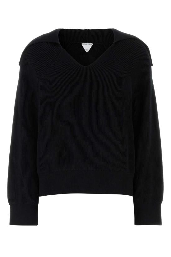 25SS 보테가베네타 긴팔 티셔츠 820109V59X0 1000 Black