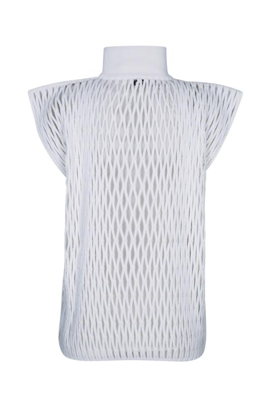 25SS 알라이아 터틀넥 AA9H1177K003A 000 BLANC - ALAIA