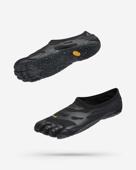  비브람 / 여성 스니커즈 파이브핑거스 그래스피파이어 슈즈 토탈 블랙 BPG - VIBRAM