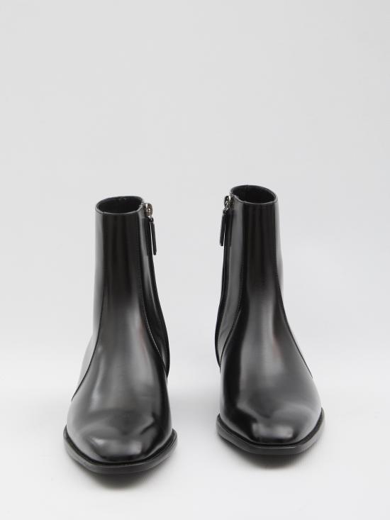 25FW 생로랑 부츠 838183 BLACK - SAINT LAURENT