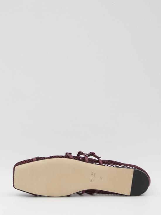 25FW 구찌 홀스빗 플랫 슈즈 835077 RED - GUCCI