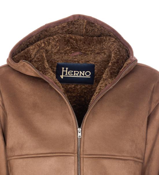 25FW 에르노 숏패딩 GI000529U 127548010 Brown - HERNO