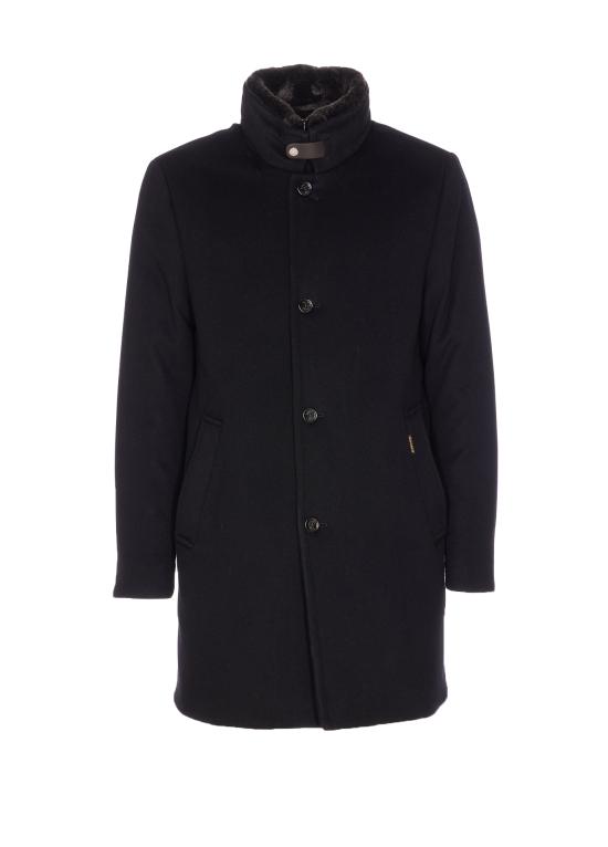 25FW 무레르 코트 BONDFUR LEU0001 Black