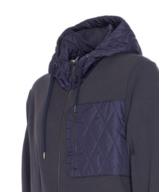 25FW 에르노 긴팔 티셔츠 JC000060U 500179200 Blue - HERNO