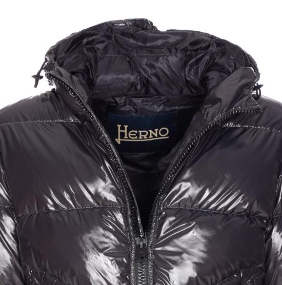 25FW 에르노 숏패딩 PI001133U 12220Z9487 Grey - HERNO