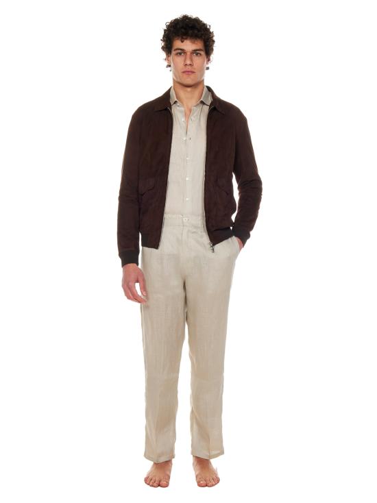 24FW 프랜지스 콜렉션 무톤 DF819CMA T MORO Dark Brown - FRANZESE COLLECTION