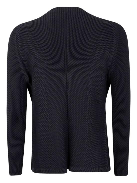 25FW 이세이 미야케 가디건 IM58FO184 15 BLACK - ISSEY MIYAKE