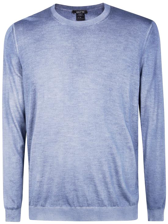 25SS 아방도이 스웨터 225SU3200CSFV T V01107 TITANIUM NAVY