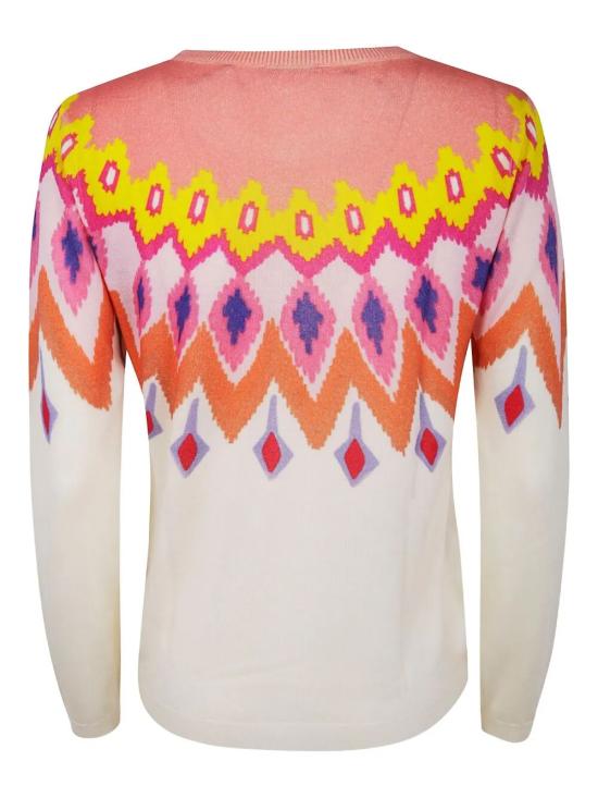 25FW 인베드위드유 스웨터 VB04 281 ABSTRACT PRINT - IN BED WITH YOU