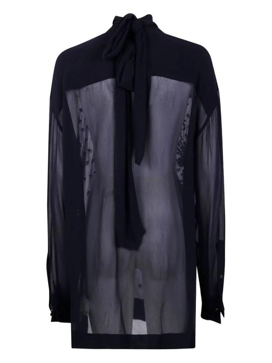 25FW 드리스 반 노튼 셔츠 252 010796 2314 509 NAVY - DRIES VAN NOTEN