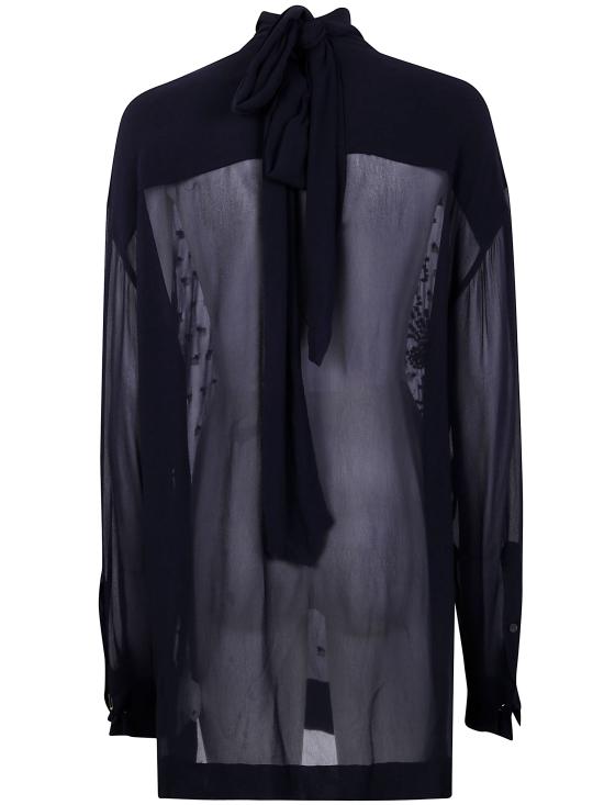 25FW 드리스 반 노튼 셔츠 252 010796 2314 509 NAVY - DRIES VAN NOTEN