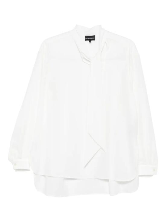 25FW 엠포리오 아르마니 셔츠 EW001953 AF12696 U0006 WARM WHITE - EMPORIO ARMANI