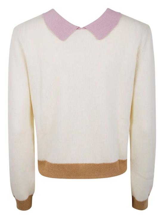 25FW 인베드위드유 가디건 VB22U 014 PINK WHITE CAMEL - IN BED WITH YOU