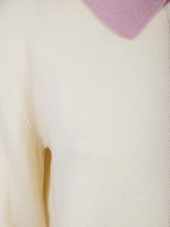 25FW 인베드위드유 가디건 VB22U 014 PINK WHITE CAMEL - IN BED WITH YOU