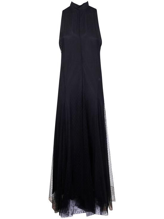 25FW 트윈셋 롱 원피스 252TP2650 00006 BLACK - TWINSET