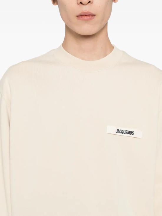 25FW 자크뮈스 스웨터 24ESSM00206AJ00126 150 BEIGE - JACQUEMUS