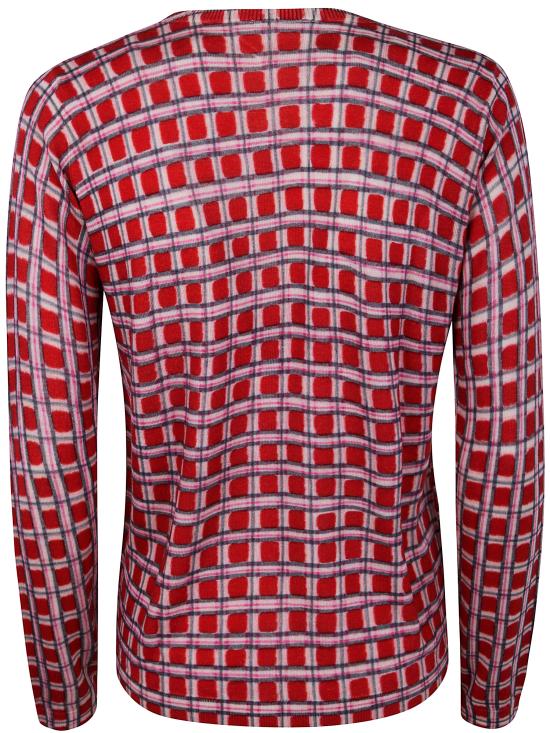 25FW 인베드위드유 스웨터 VB04 264 GEOMETRIC PRINT - IN BED WITH YOU