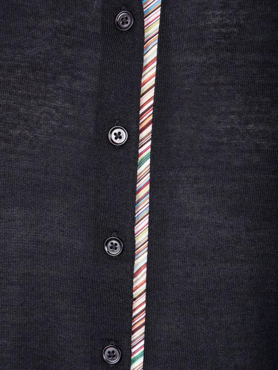 25FW 폴 스미스 가디건 W1R532NT11181 79 BLACK - PAUL SMITH