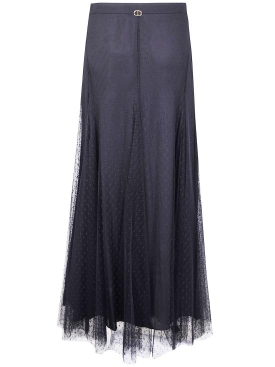 25FW 트윈셋 롱 스커트 252TP2652 00006 BLACK - TWINSET