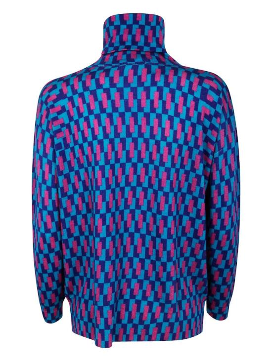 25FW 인베드위드유 터틀넥 VB13 234 GEOMETRIC PRINT - IN BED WITH YOU