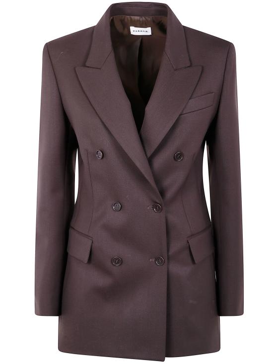 25FW 파로쉬 수트 자켓 D420436 LILIUXY25 086 DARK BROWN