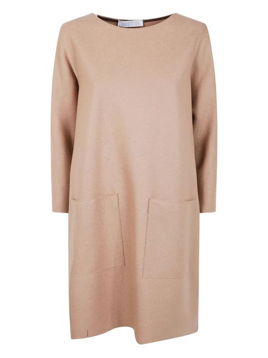 25FW 해리스와프런던 숏 원피스 AR6498MLX D 418 BEIGE - HARRIS WHARF LONDON