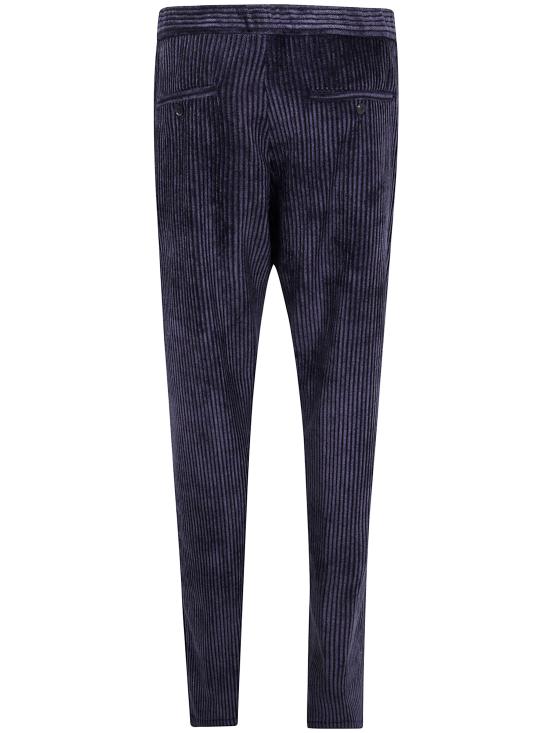 25FW 엠포리오 아르마니 치노 팬츠 EM001761 TE16802 PB015 PLUG BLUE PRINT - EMPORIO ARMANI