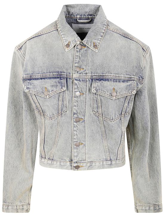 25FW 엔타이어 스튜디오 데님 자켓 ESUS2511002SW SW SURFACEWAVE - ENTIRE STUDIOS