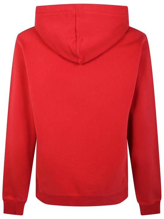 25FW 자크뮈스 후드 티셔츠 25EHOM00247AJ00126 480 DARK RED - JACQUEMUS