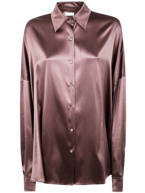 25FW 드리스 반 노튼 셔츠 252 010700 2032 703 BROWN