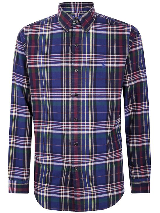 25FW 폴로 랄프로렌 긴팔 셔츠 710 P00 524 001 NAVY WINE MULTI - POLO RALPH LAUREN