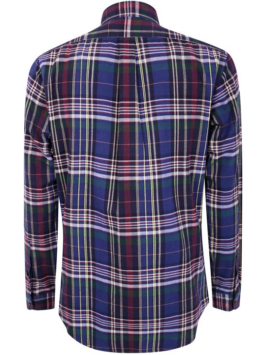 25FW 폴로 랄프로렌 긴팔 셔츠 710 P00 524 001 NAVY WINE MULTI - POLO RALPH LAUREN