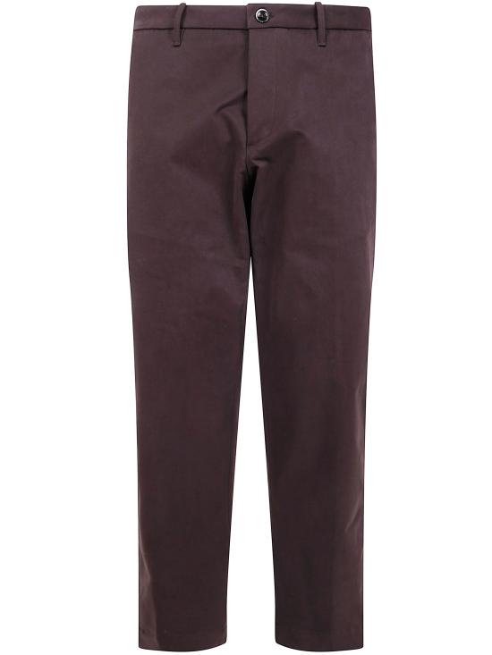 25FW 나인인더모닝 스트레이트 팬츠 9FW25 GVE57 BROWN