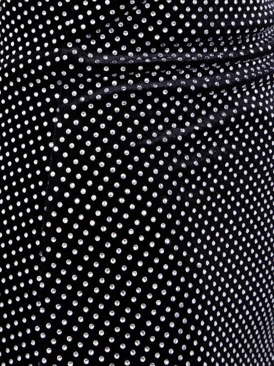 25FW 발망 롱 원피스 FF1RP149JK66 EAC BLACK SILVER - BALMAIN