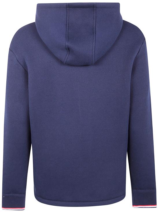 25FW 톰브라운 후드 티셔츠 MJT544A J0233 415 NAVY - THOM BROWNE