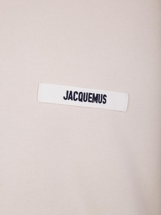 25FW 자크뮈스 후드 티셔츠 25EHOM00247AJ00126 150 BEIGE - JACQUEMUS