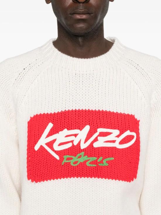 25FW 겐조 스웨터 FF65PU7573CT 02 OFF WHITE - KENZO