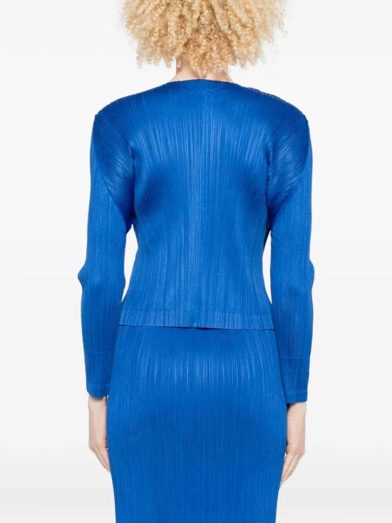 25FW 플리츠플리즈 가디건 PP58JO124 72 BLUE - PLEATS PLEASE